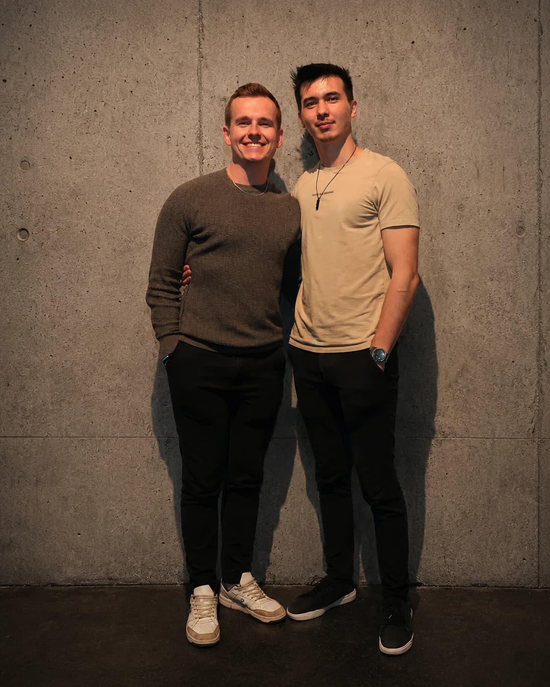 Gemeinsames Foto von Marius Gill und Hendrik-Hauke Rux