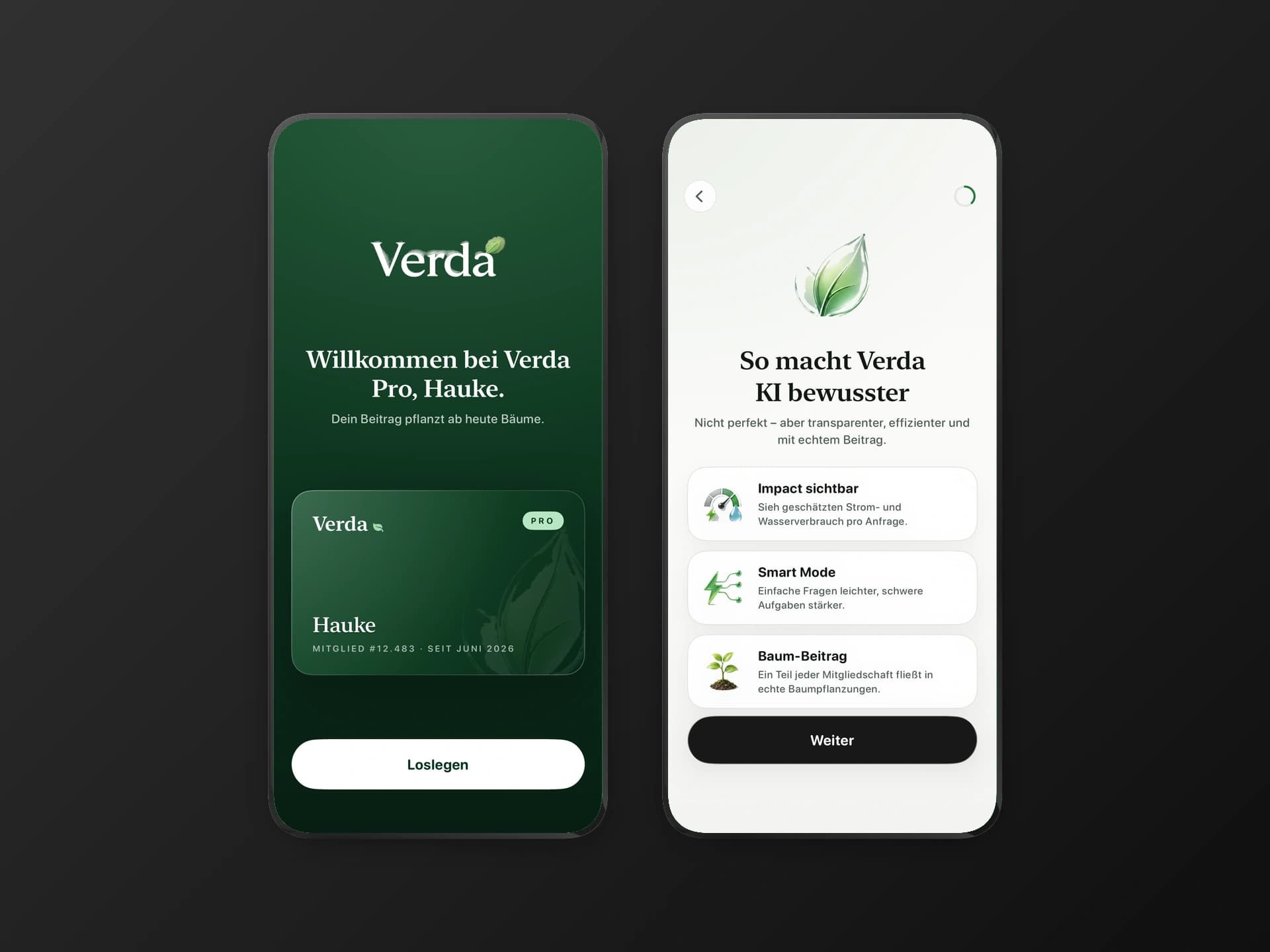 Verda: Badge & Chat